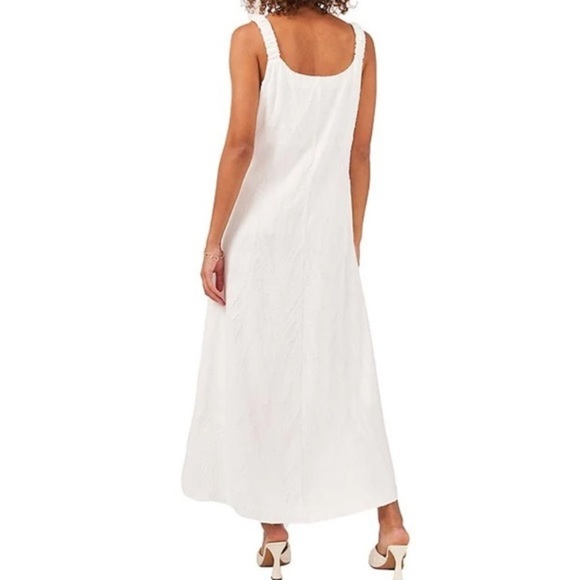 COPY - Sleeveless V-Neck Zebra Jacquard Waistless Maxi Dress Size M NWT designe… - Picture 2 of 2